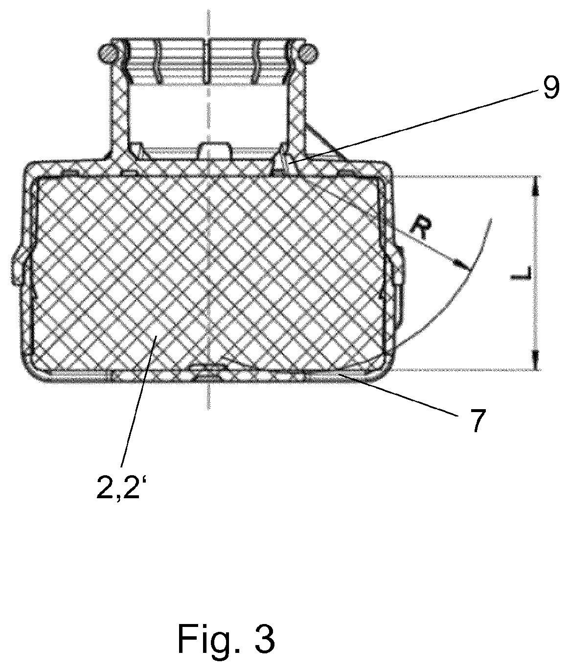 Noise damper for compressed air systems and a method for the production of same