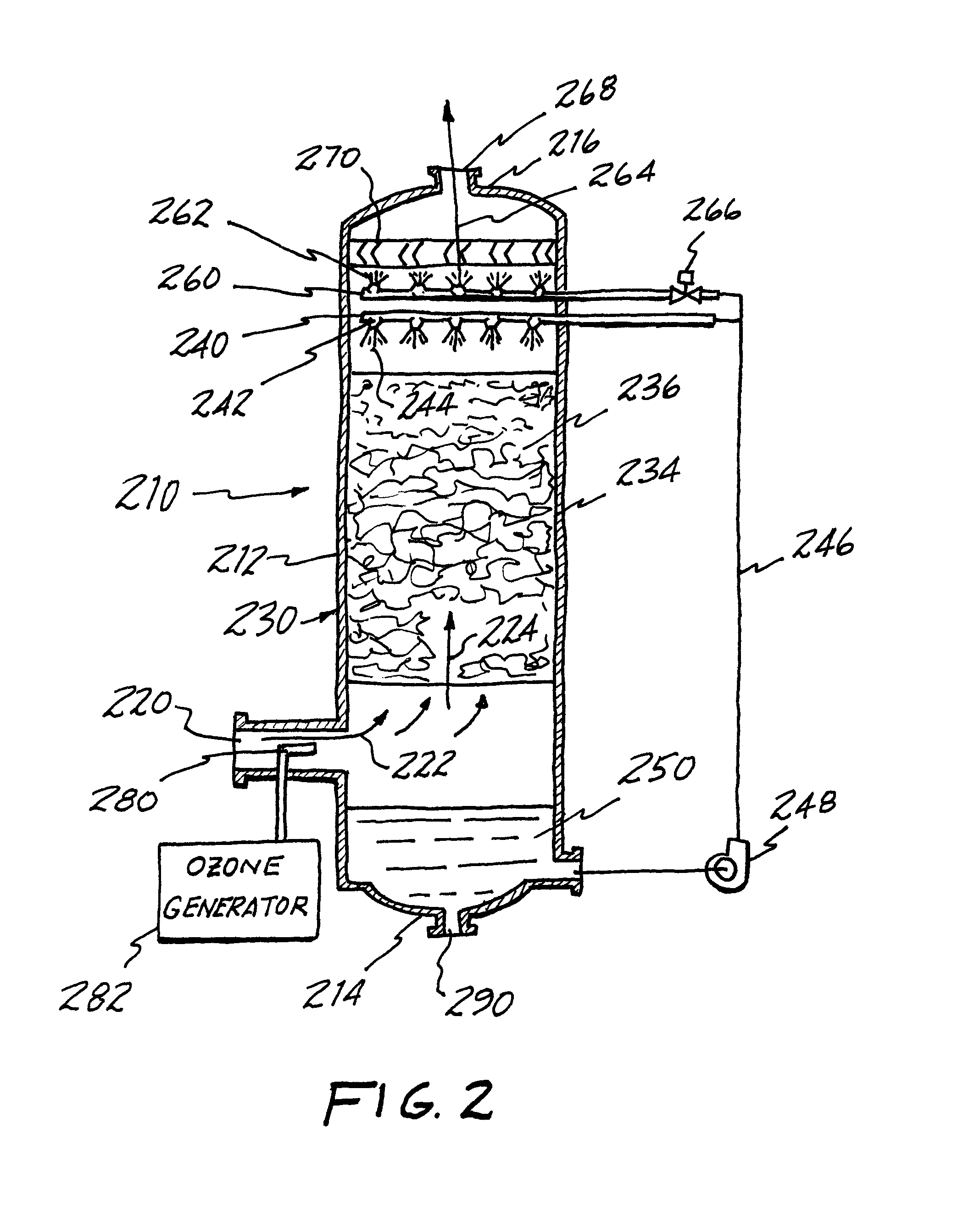 Apparatus and method for removing mercury from a gas stream