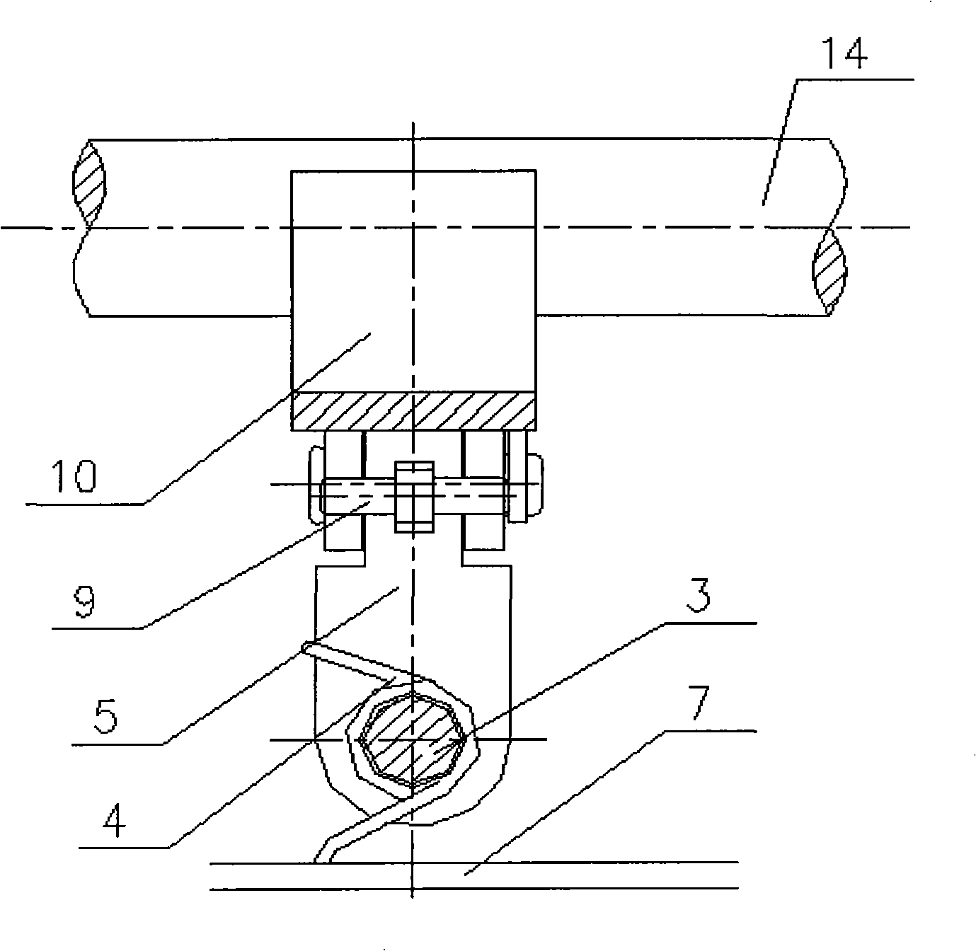 Obstruct apparatus for carriage