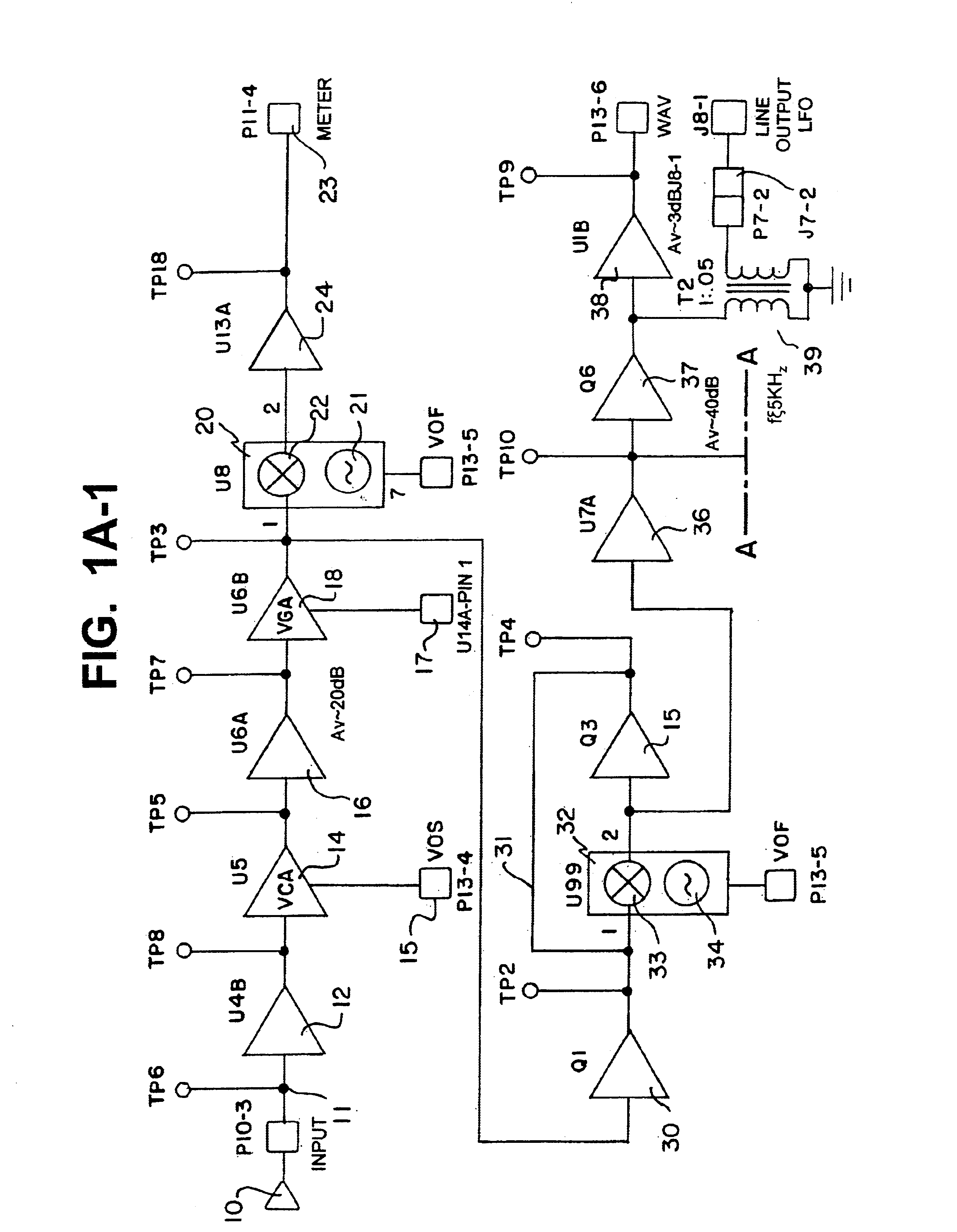 System and method for heterodyning an ultrasonic signal