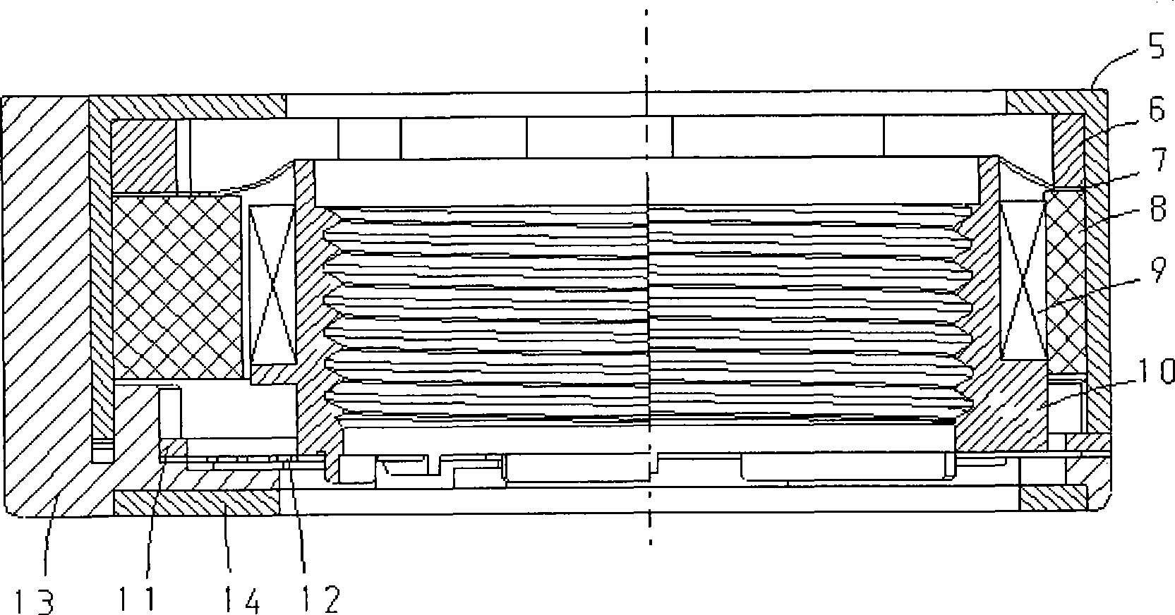 Voice coil type focus motor