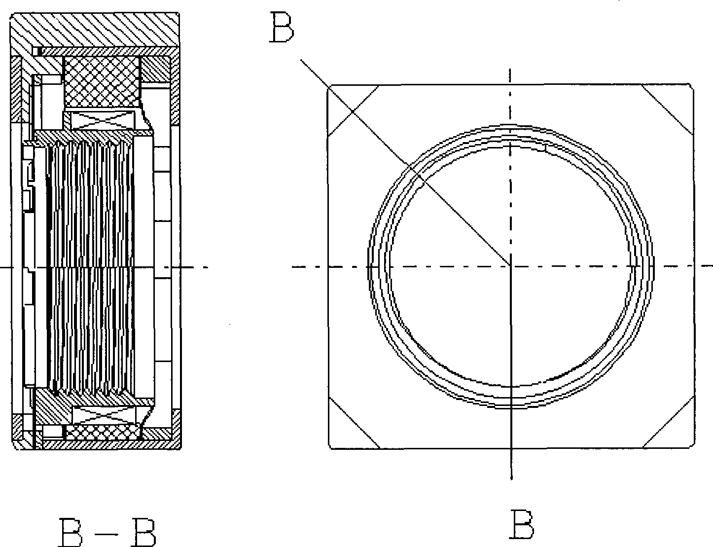 Voice coil type focus motor