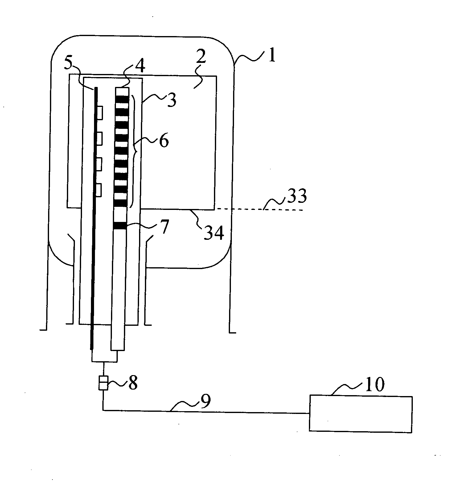 Apparatus and method for measuring a temperature of coolant in a reactor core, and apparatus for monitoring a reactor core