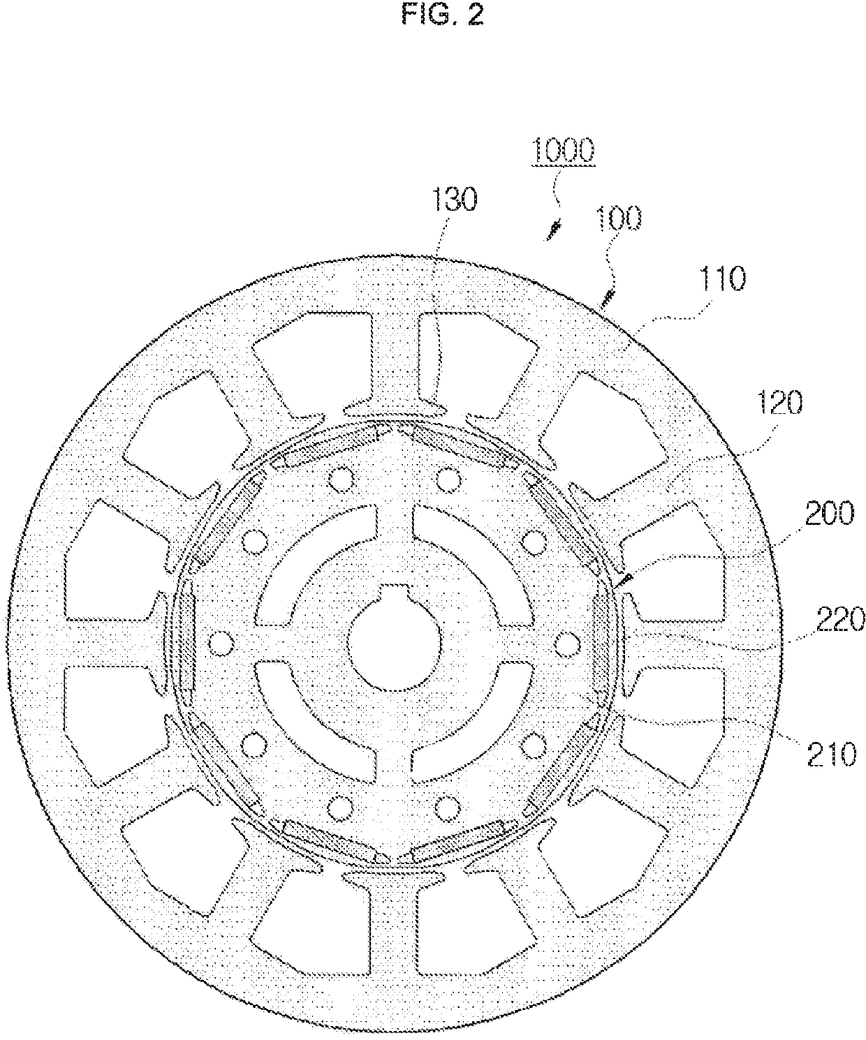 Brushless direct current motor