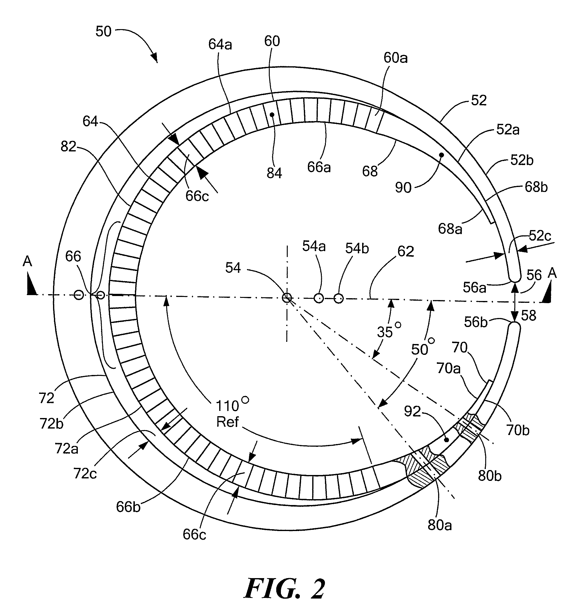 Slotted cylinder acoustic transducer