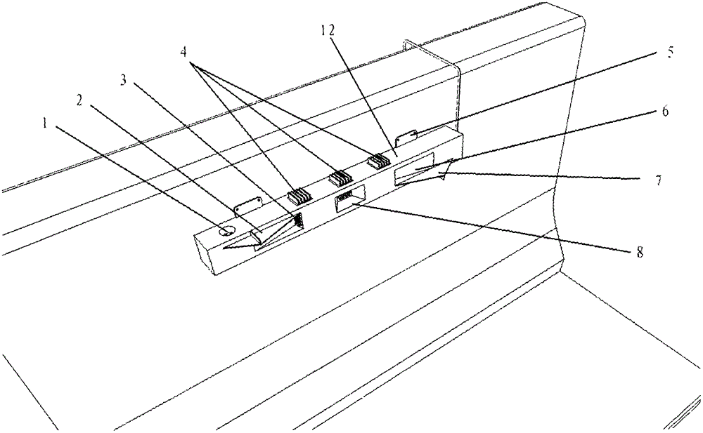 A low light position multi-dimensional lighting street lamp