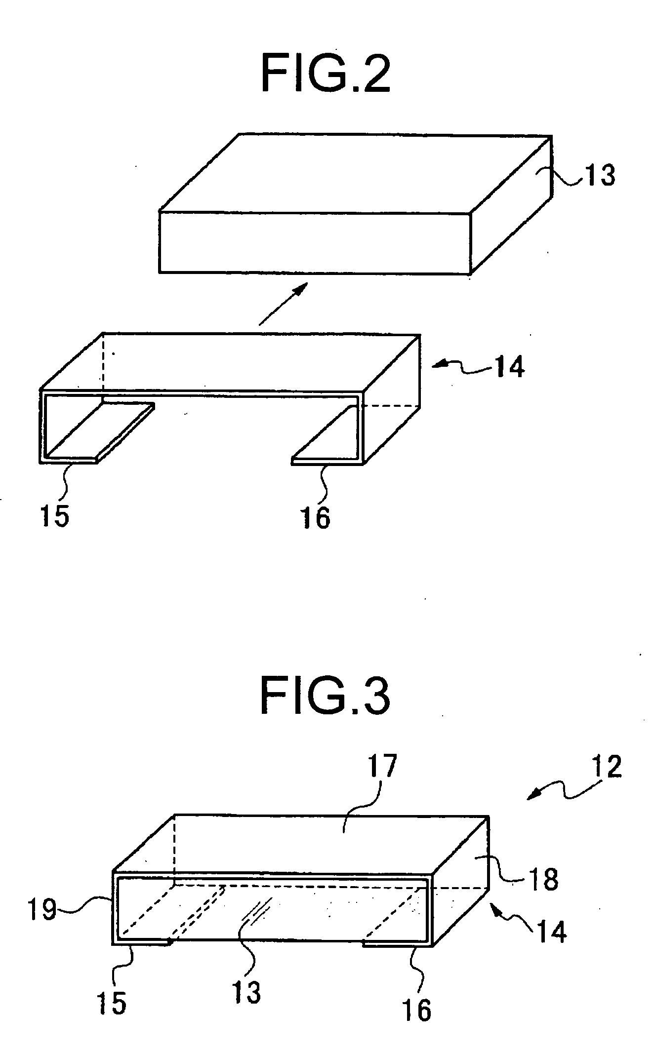 Surface mount antenna, and an antenna element mounting method