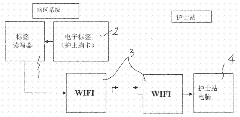 Nurse visiting storage recorder