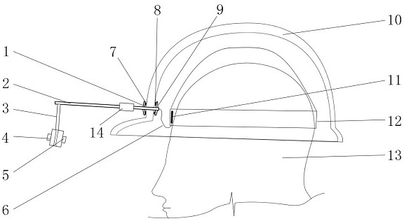 A head-mounted identification and cross-border warning system based on the Internet of Things
