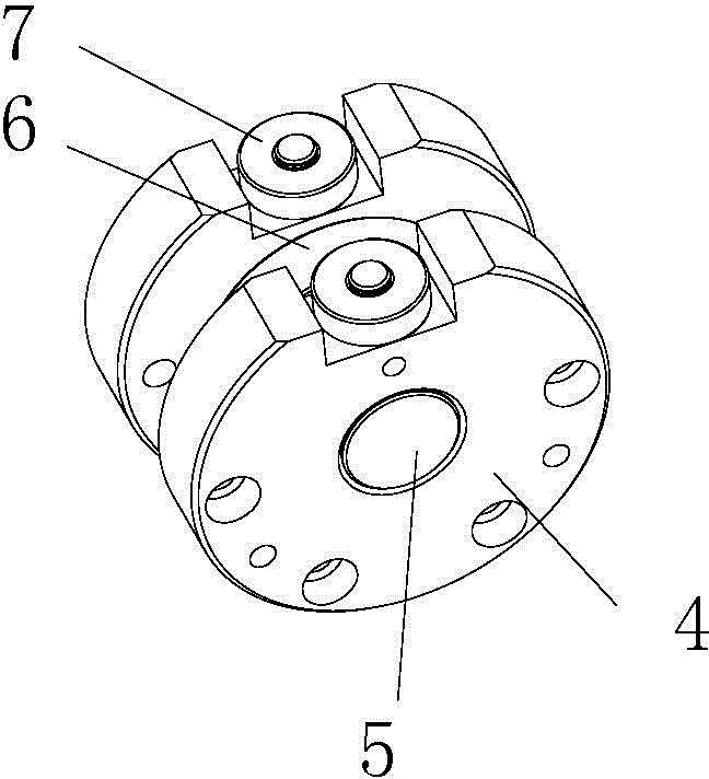 Disc type linear cutter winding and unwinding combination machine