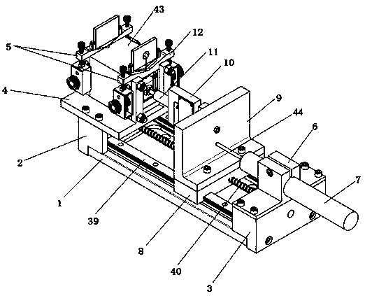 Linear actuator force performance testing device for eccentric or deflecting armature