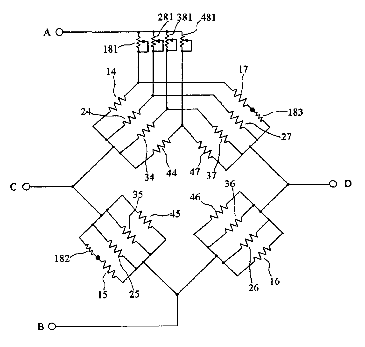 A multi-point type weighing equipment and a manufacturing method for the same