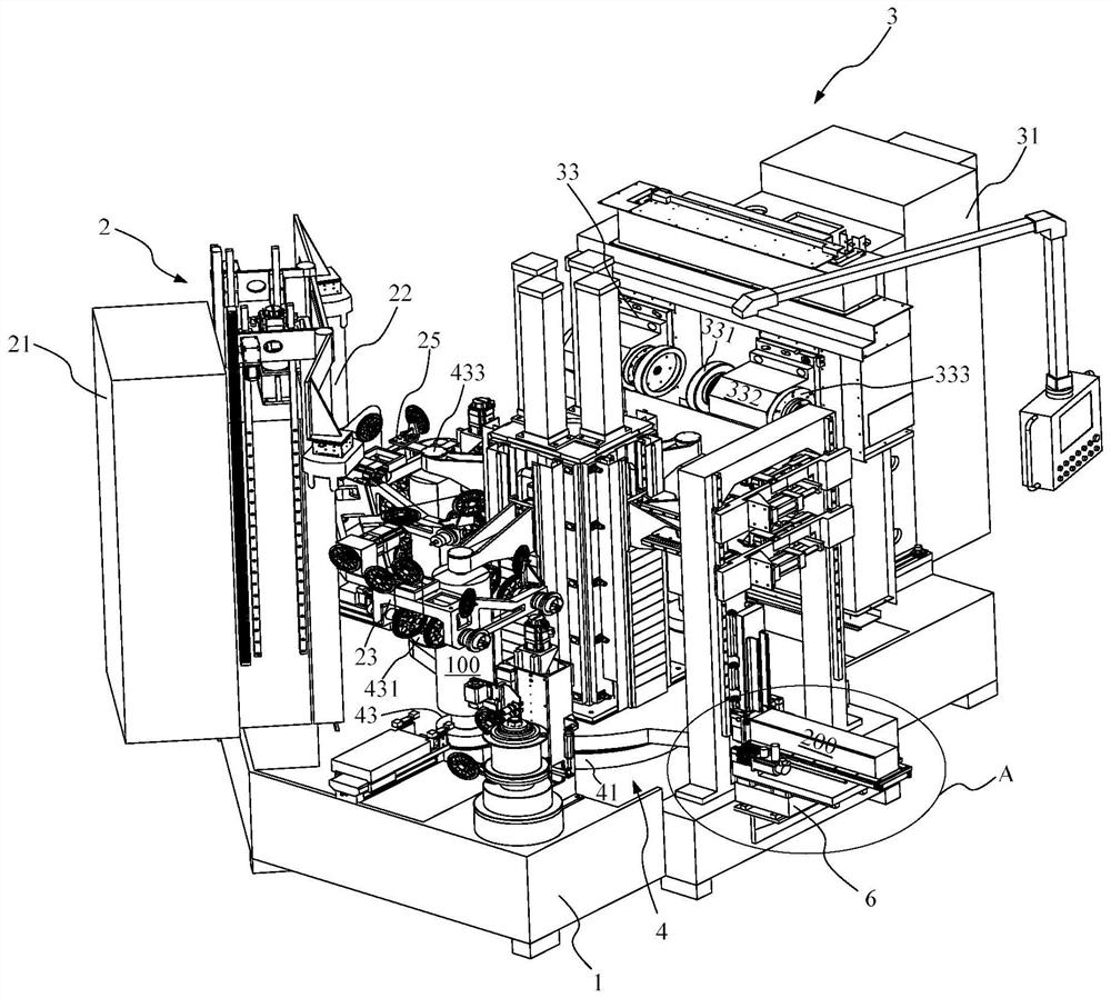 Silicon rod cutting and grinding all-in-one machine and silicon rod cutting and grinding method