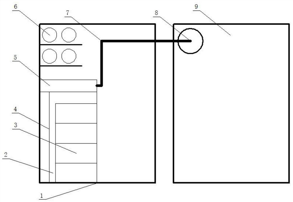 Urban underground pipe gallery energy storage system