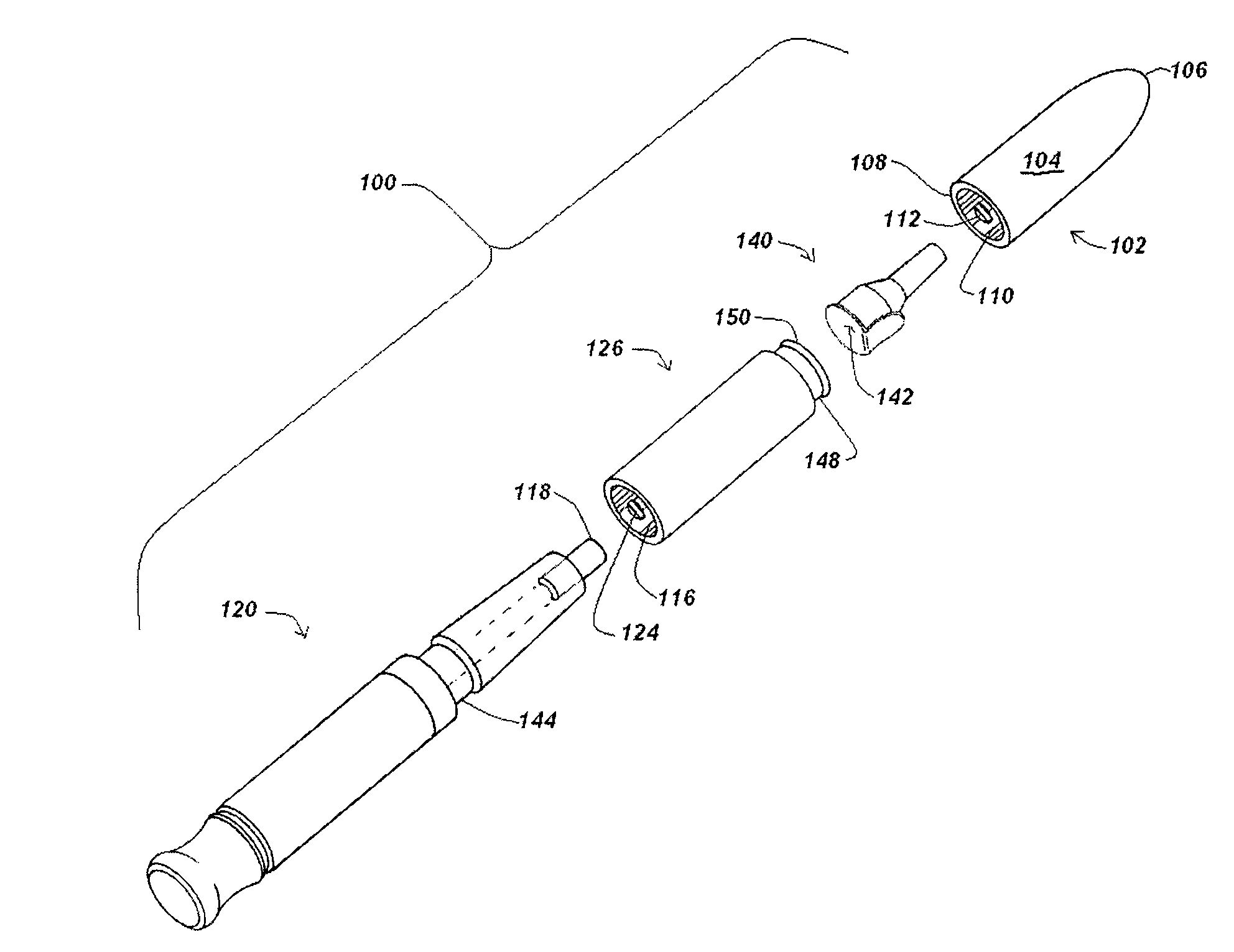 Medical device container