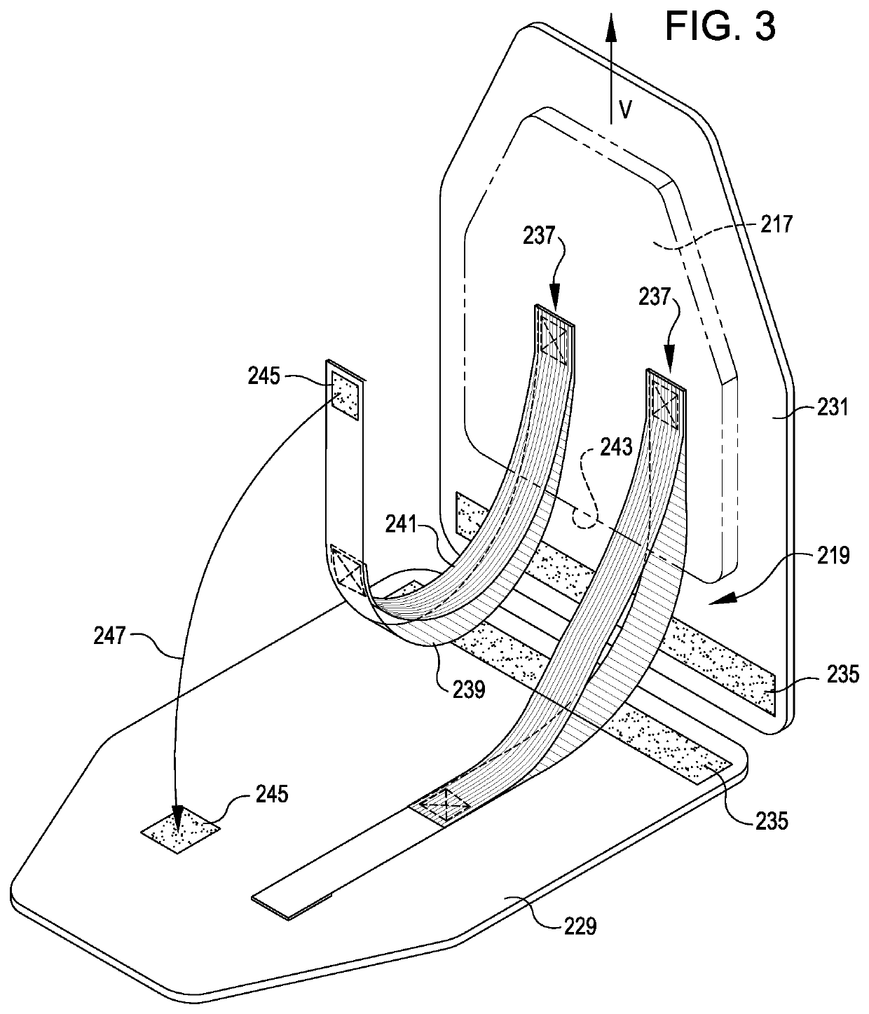 Plate carrier absorption of shock from movement of wearer