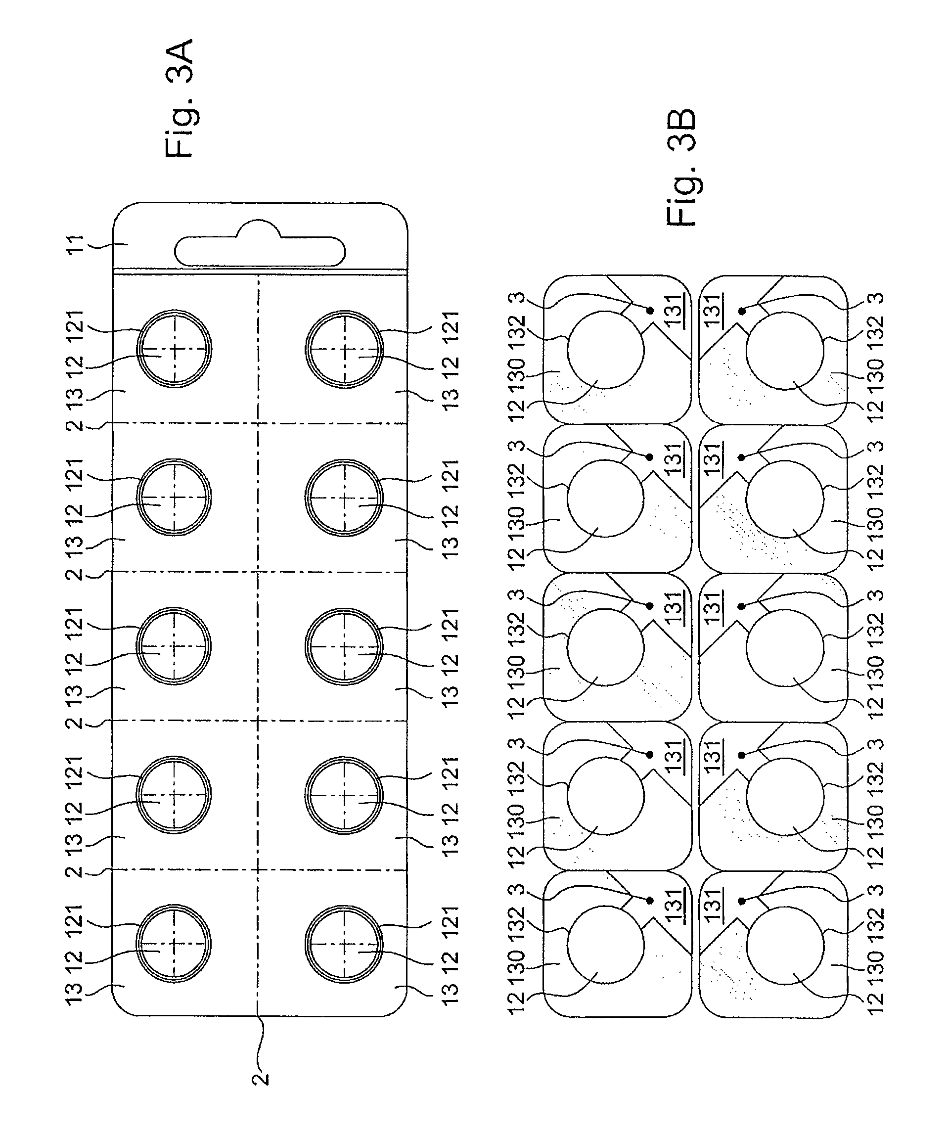 Reusable blister packaging for button batteries