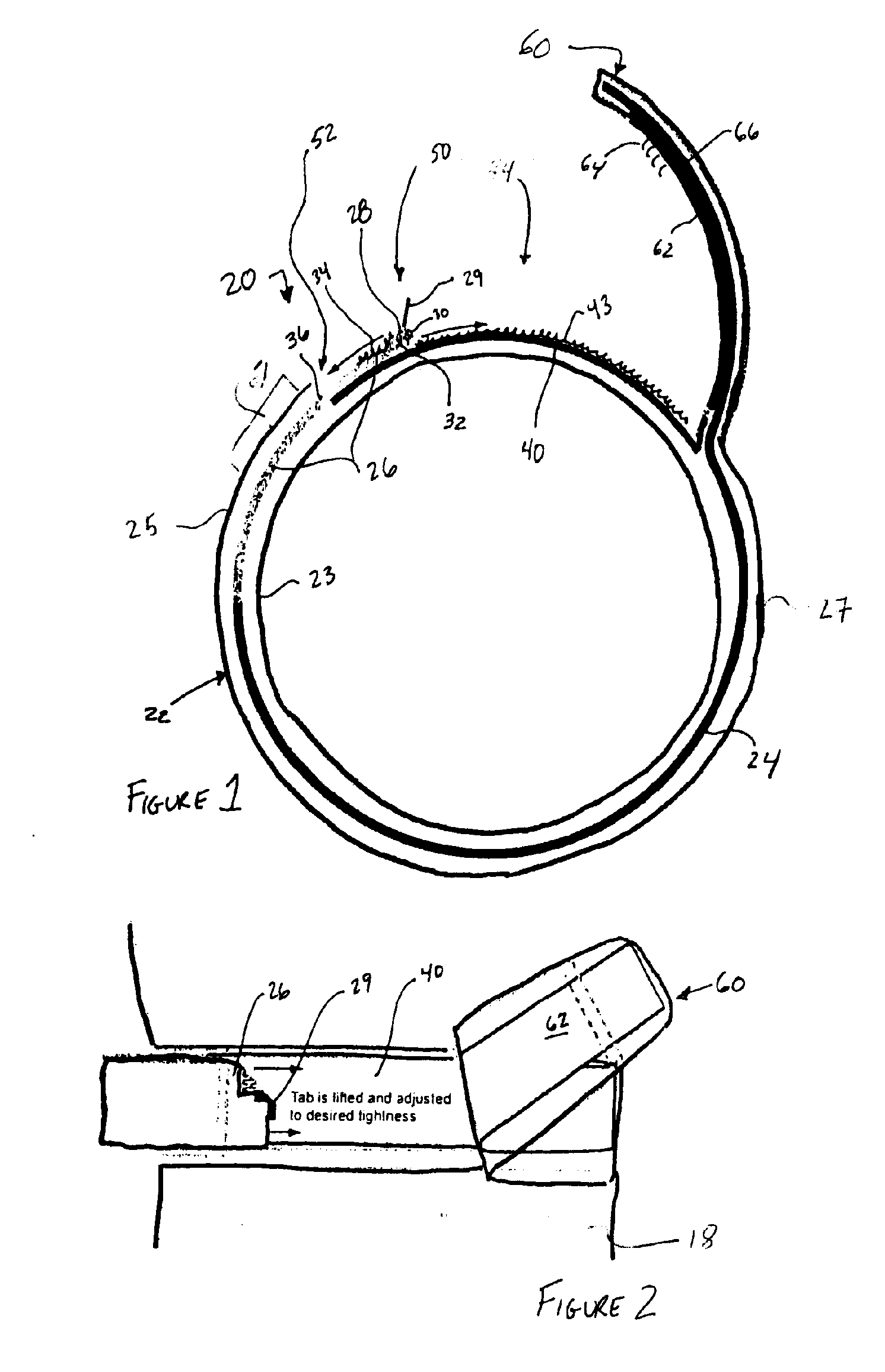 Adjustable Cuff System for Garments