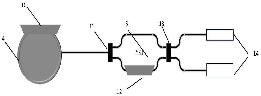 Tunable photoelectric oscillator based on PT symmetric combination with high-Q resonator