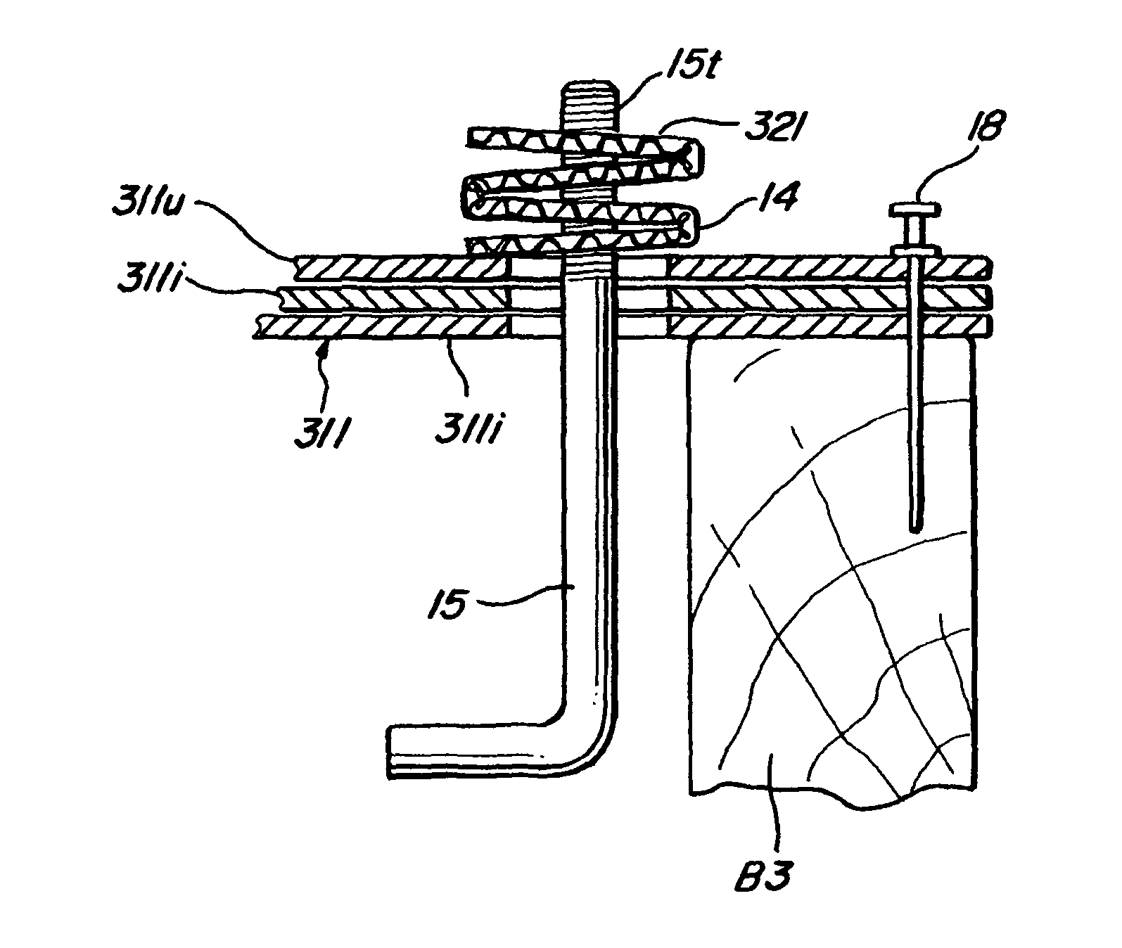 Biodegradable structures for suspending anchor bolts