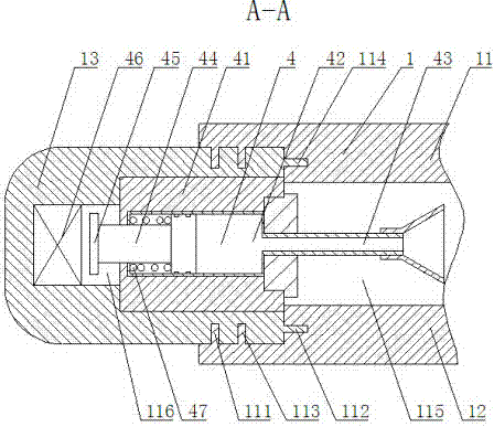 Electrical arc extinguishing device