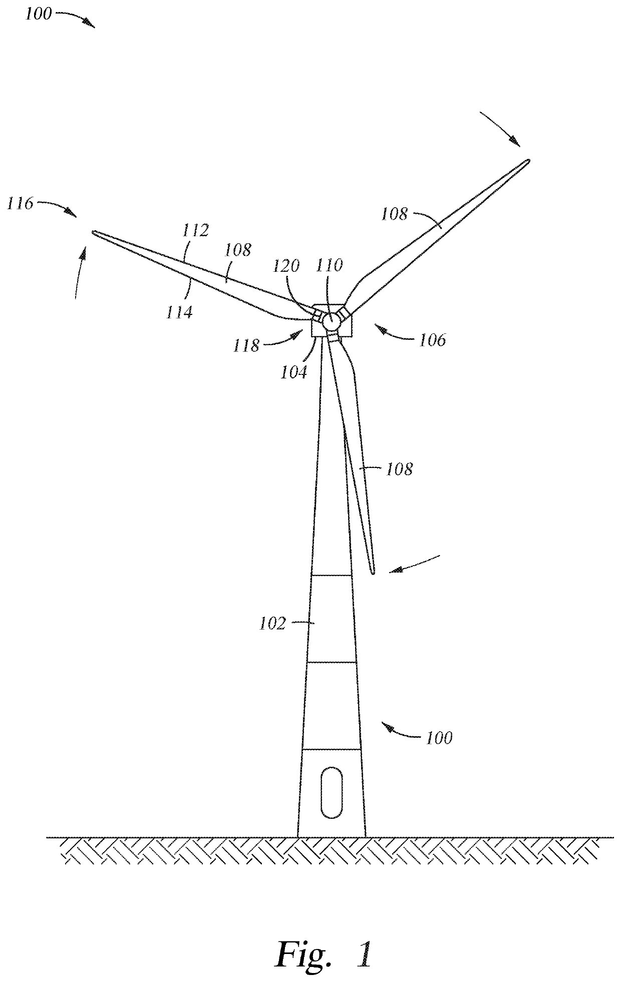 Tower damping in wind turbine power production