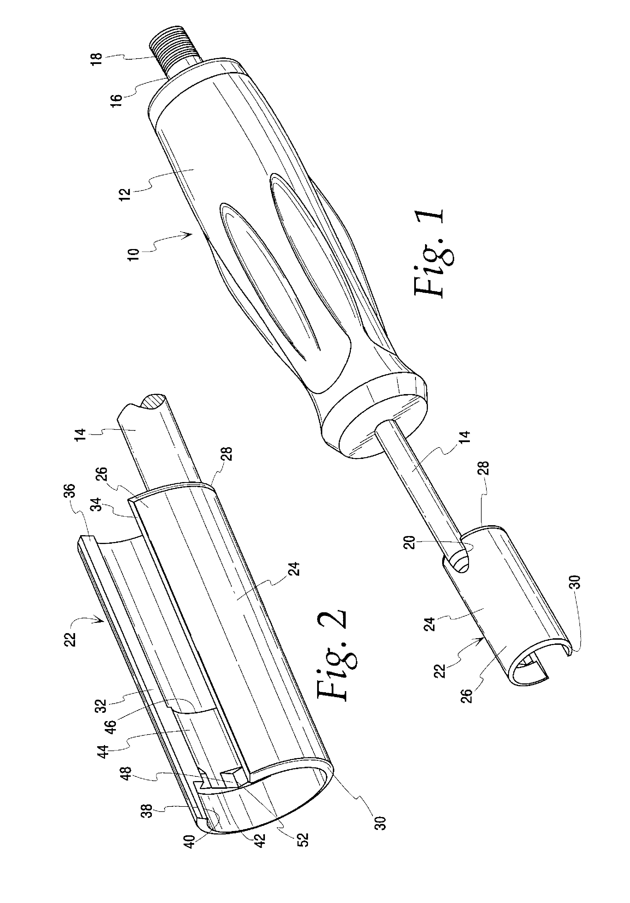 Tool for driving coaxial cable connectors