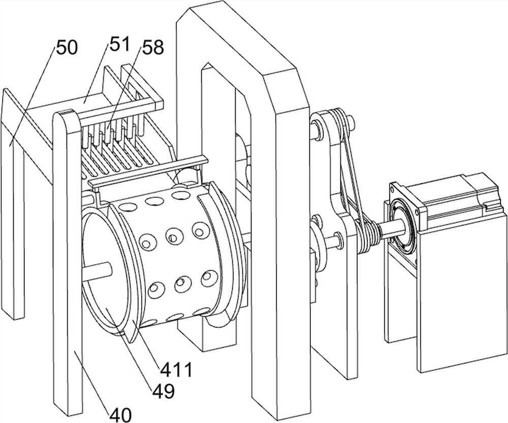 Automatic chestnut opening equipment