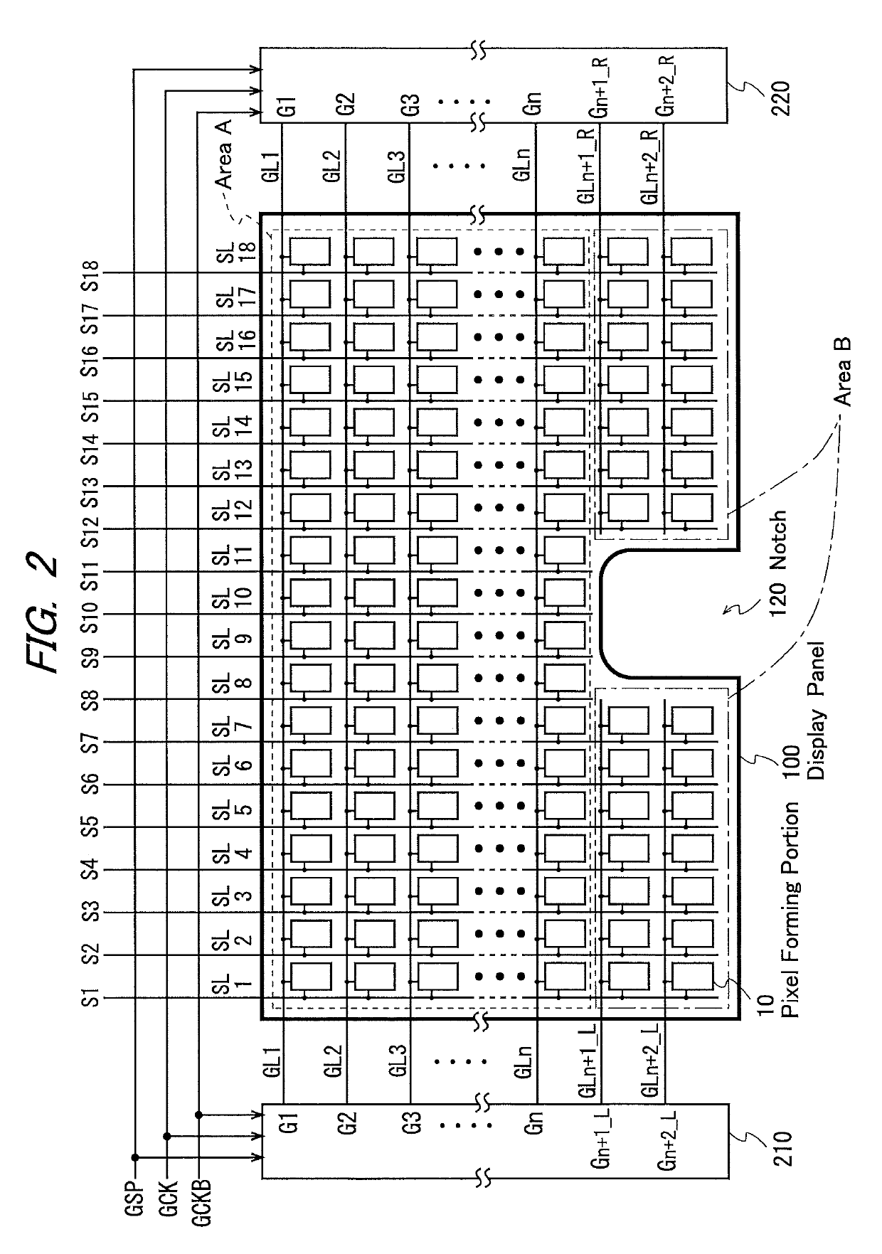 Active-matrix display device and method for driving the same