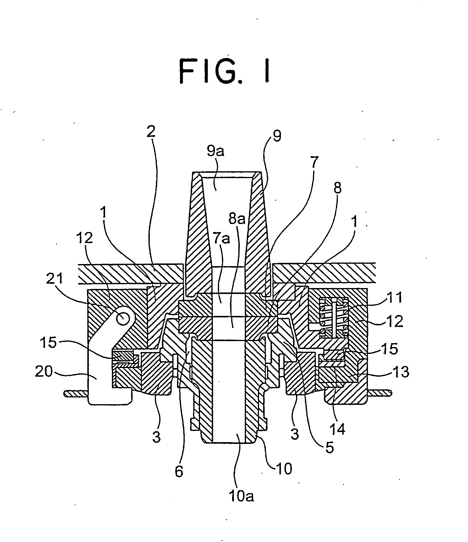 Surface pressure load device of slide valve