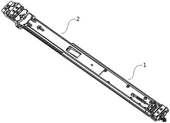 A slide rail bracket