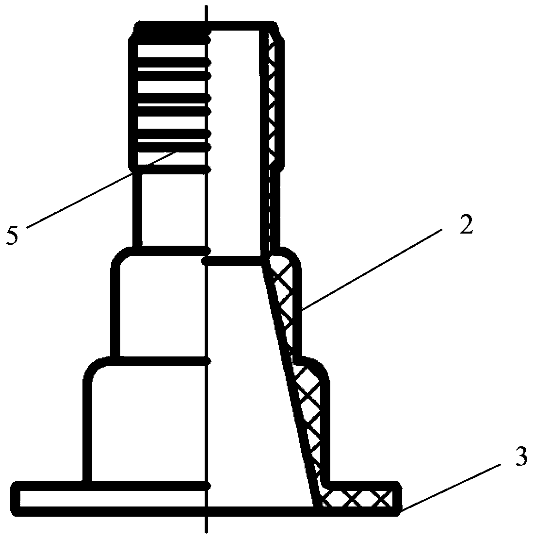 Polypropylene (PP) connector for intravenous (IV) bag and manufacturing method of PP connector