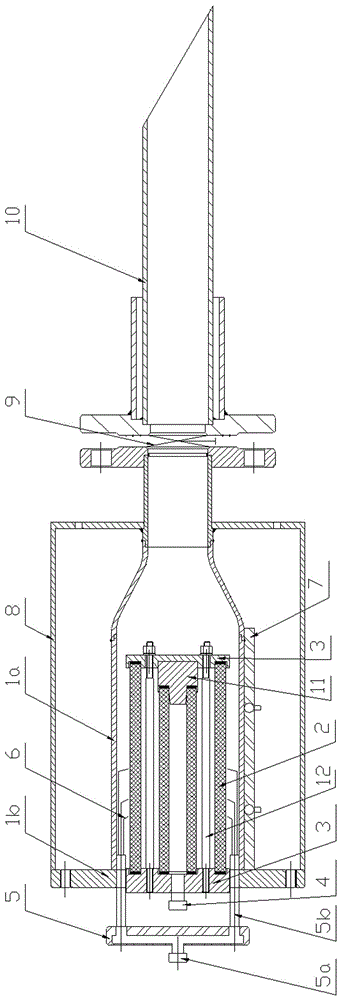 Control method and gas pretreatment system for integrated gas analysis
