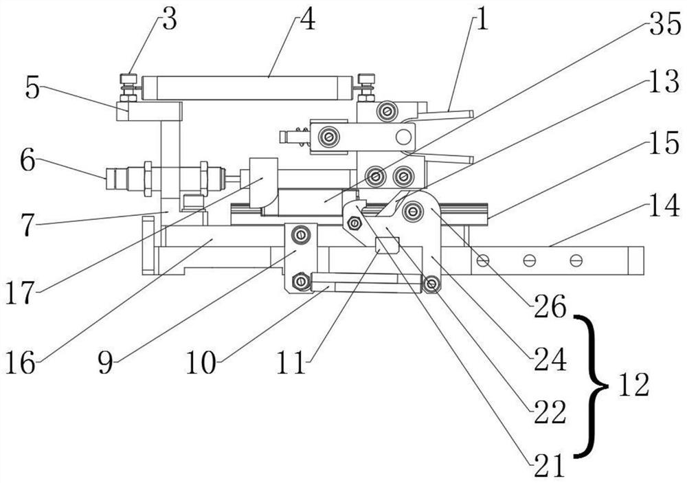 Carrier cable clamp feeding device, system and method for catenary dropper installation construction