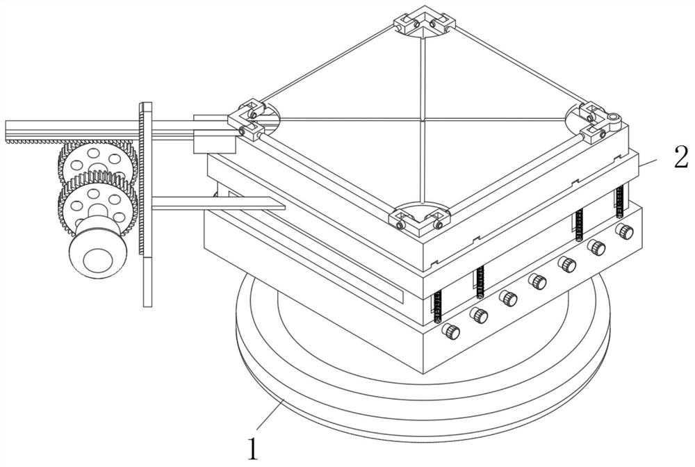 An air volume barrier adjustment device for a heat dissipation device