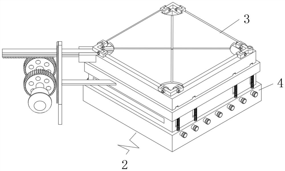 An air volume barrier adjustment device for a heat dissipation device