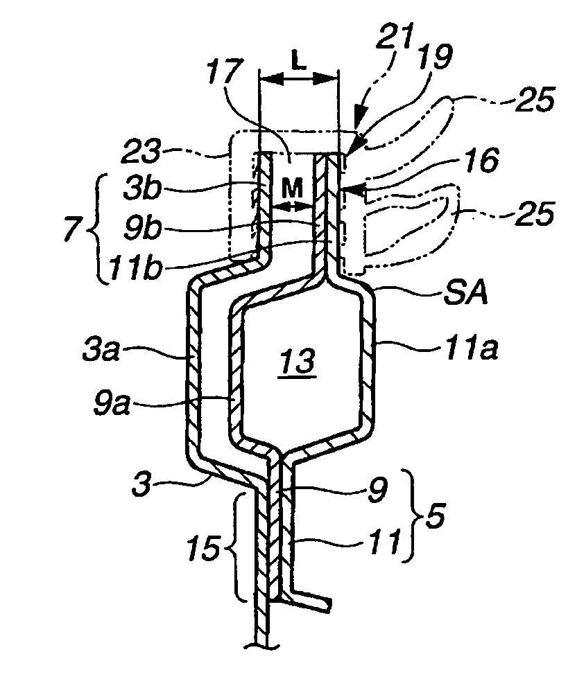 Door panel structure and method of producing the same