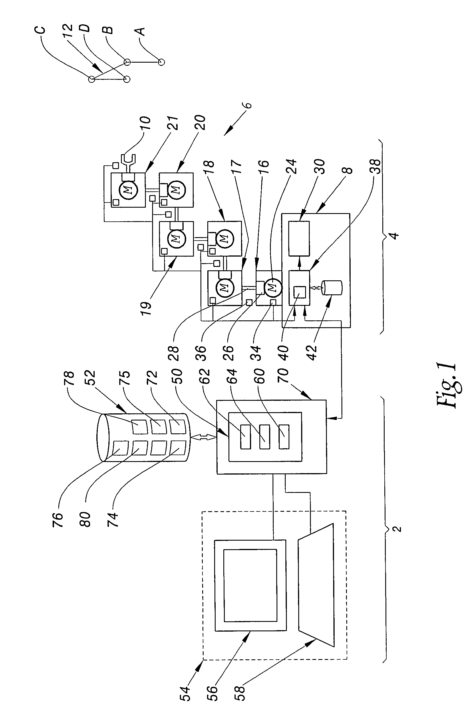 Method and a device for adjusting operating parameters of a robot, a program and a recording medium for the method