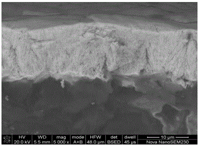 Low-friction nanometer TaC-reinforced carbon-based composite film preparation method