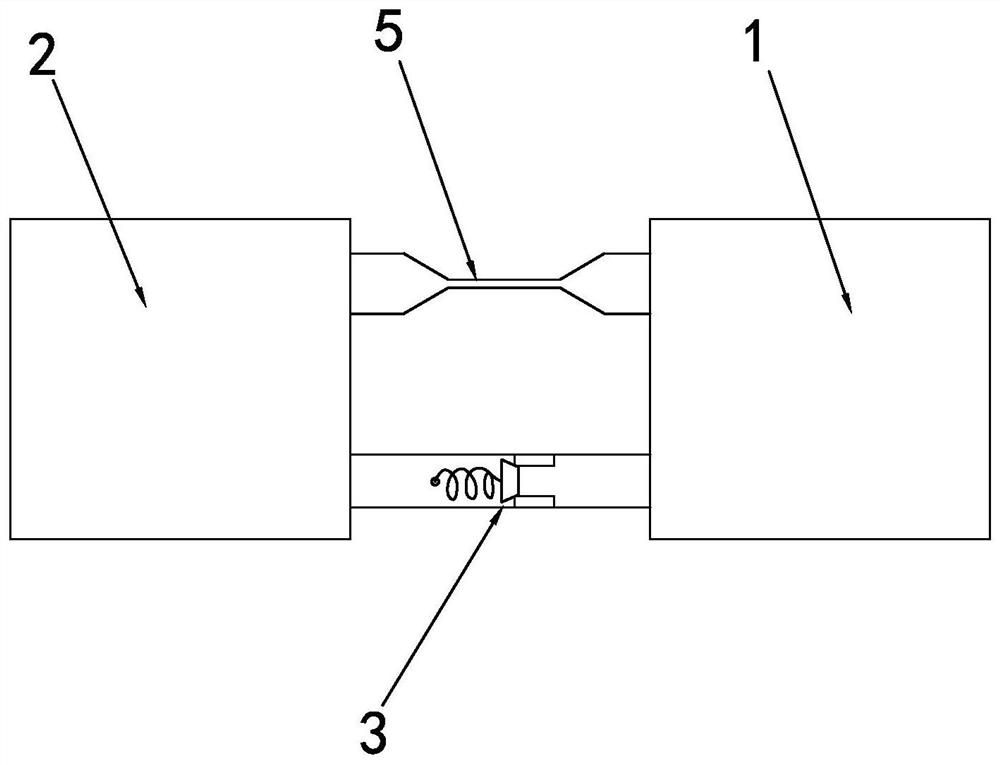 A kind of air bag ventilation structure and its insole and shoes