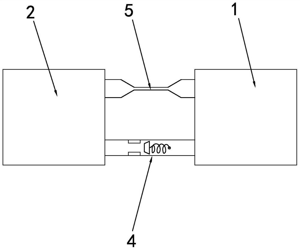 A kind of air bag ventilation structure and its insole and shoes