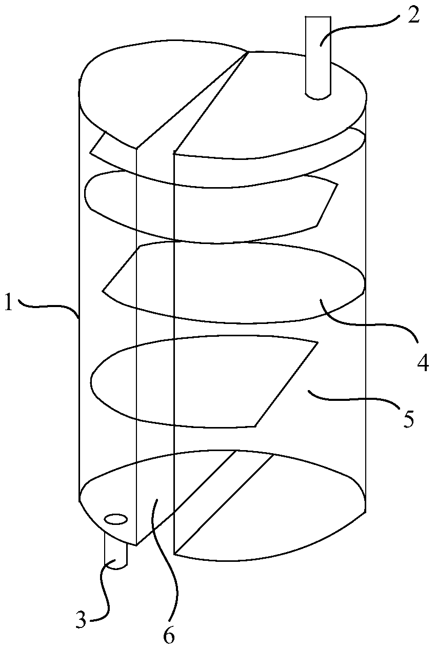 A collection device and vapor deposition system for organometallic compound companions