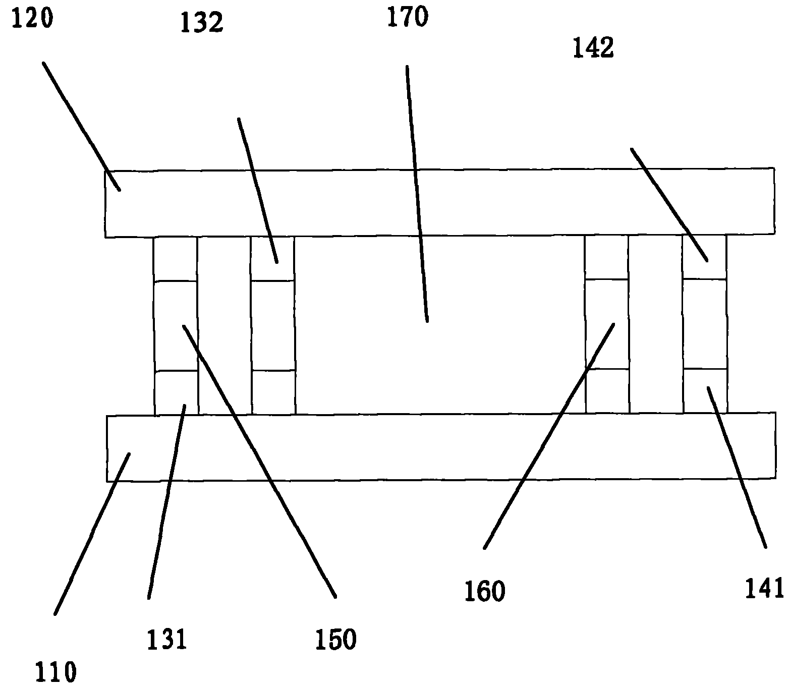 Glass packaging structure and manufacturing method thereof