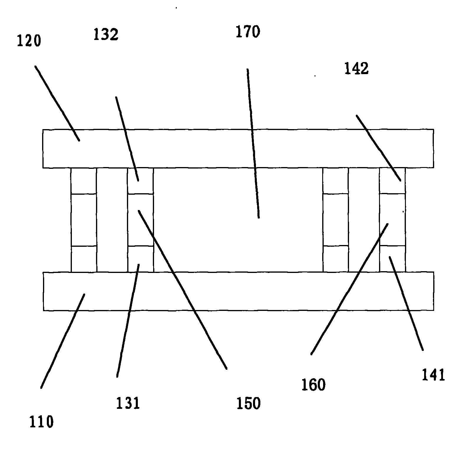 Glass packaging structure and manufacturing method thereof