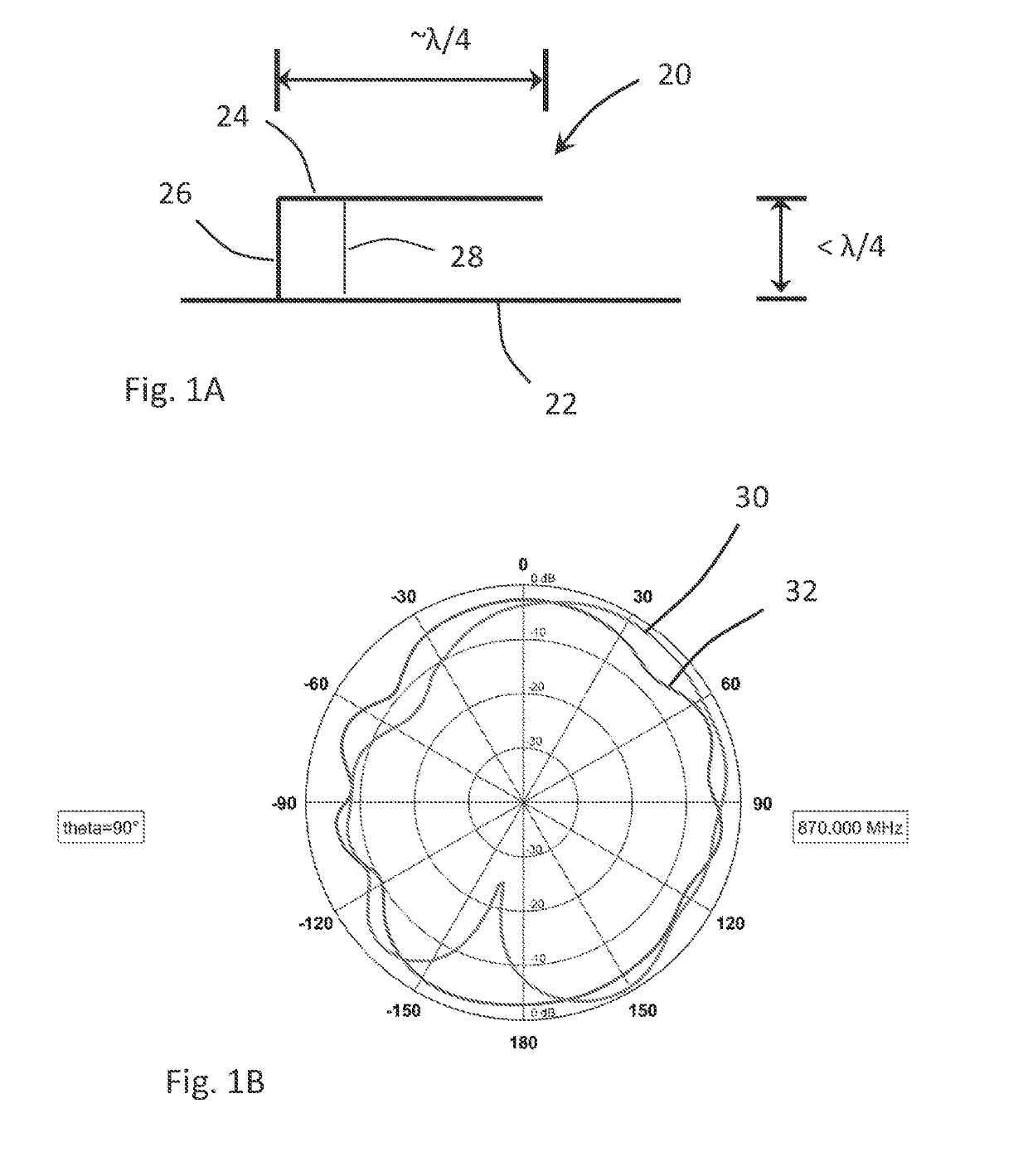 Antenna structure for use with a horizontally polarized signal