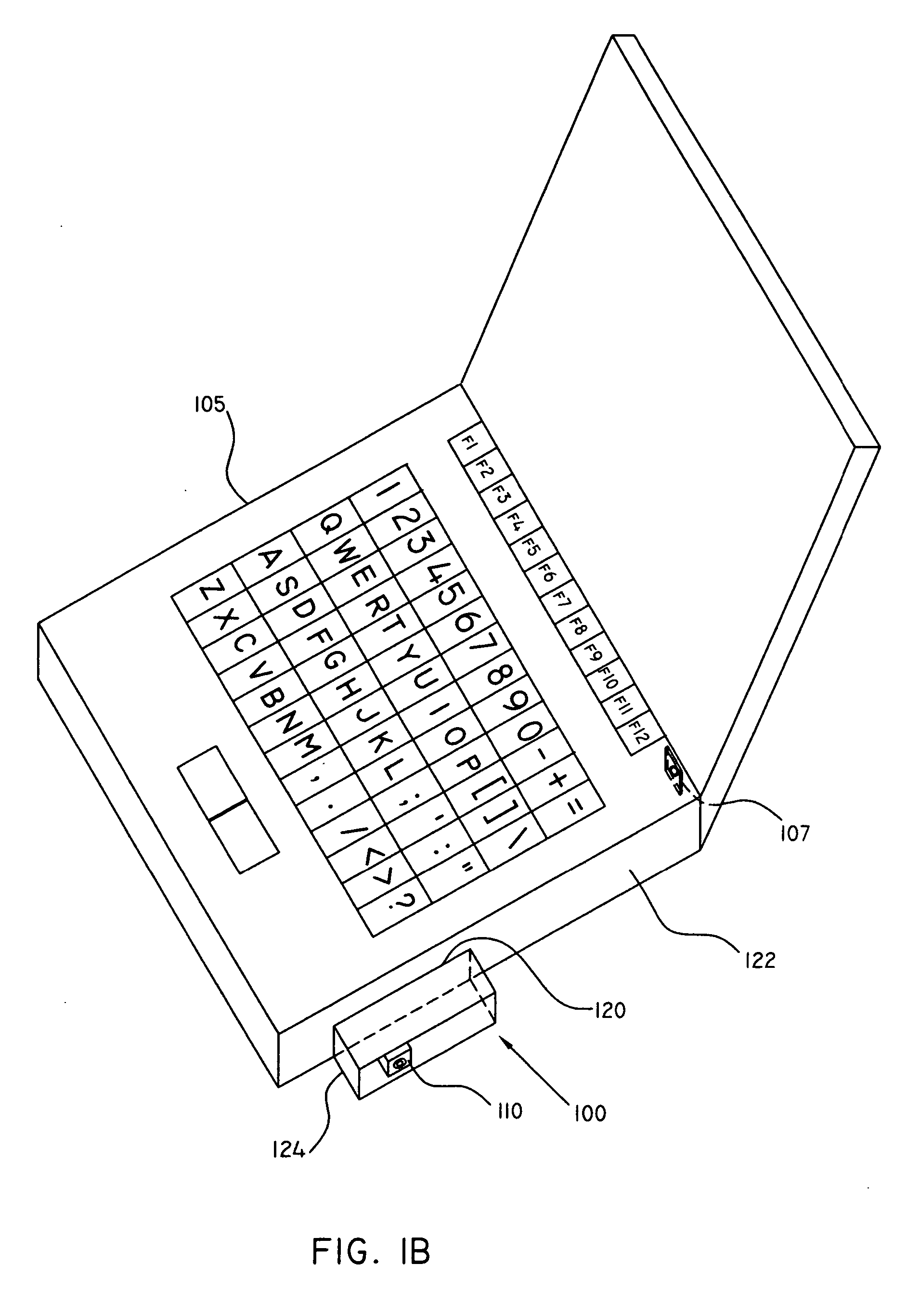 Replacement battery pack with built-in charging circuitry and power connector, and AC adapter for reading charging status of replacement battery pack