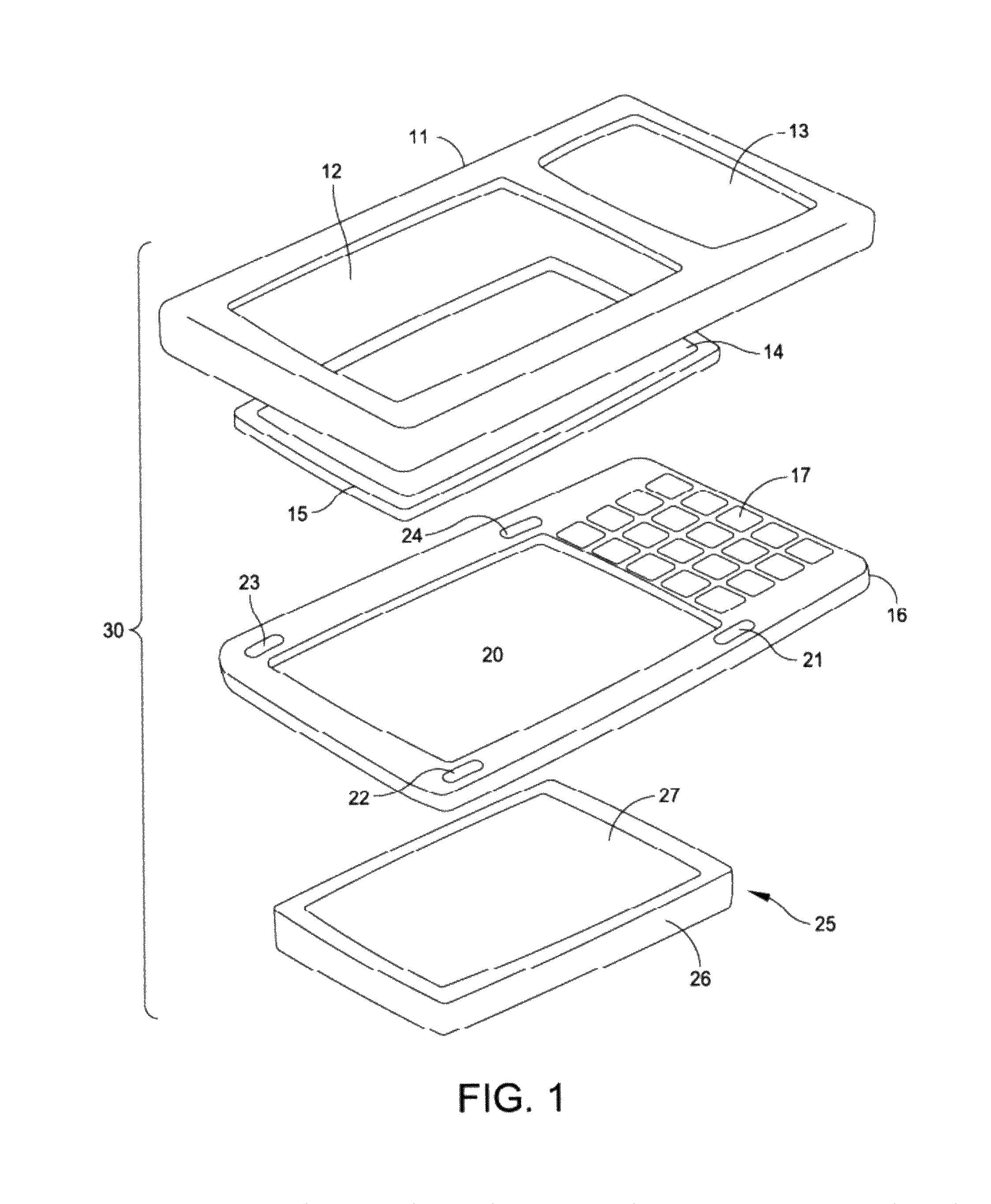 Tactile device with force sensitive touch input surface