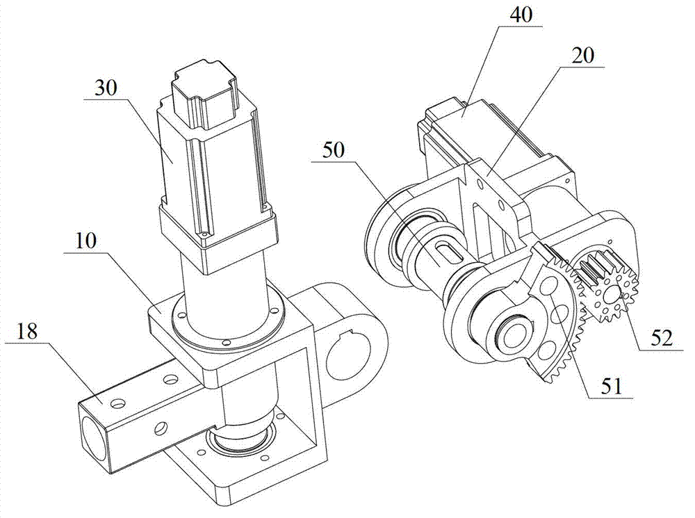 Mechanical joint and neck and tail structures of bionic mechanical dinosaur