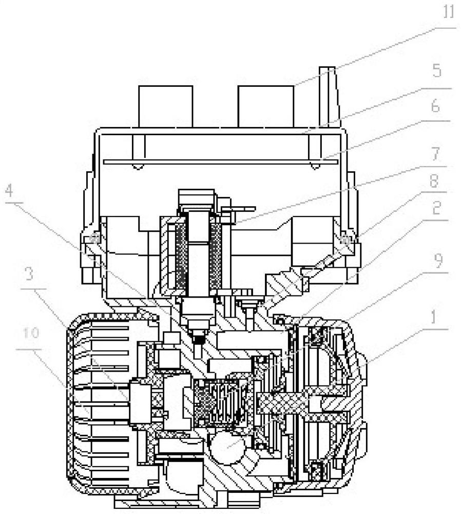 An electronically controlled pneumatic brake bridge valve