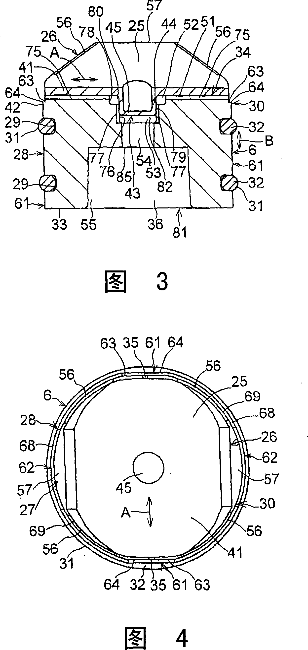 Rack guide, and rack and pinion steering device with the rack guide